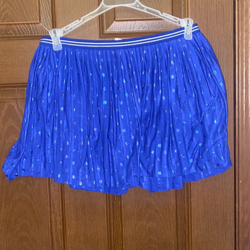 Girls Justice Blue Polka Dot Skort Size 18